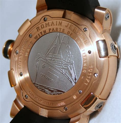 romain jerome titanic dna replica watch|titanic watches.